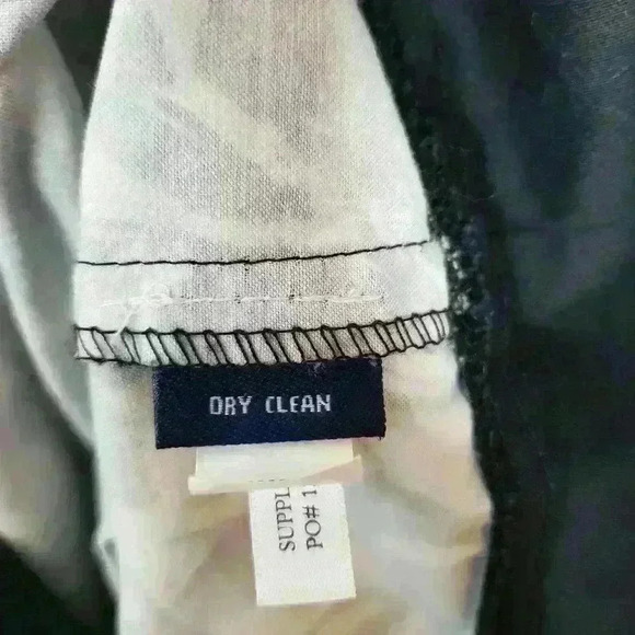 CHAPS by Ralph Lauren black & white floral sheath sundress midi dress size 6 - Picture 9 of 9